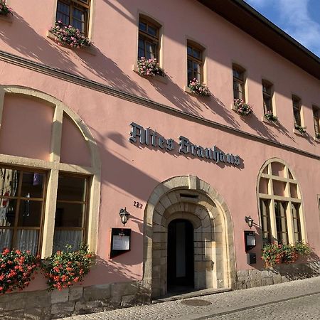 Altes Brauhaus Otel Weißenfels Dış mekan fotoğraf